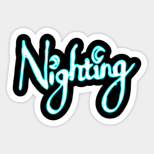 nighting Sticker